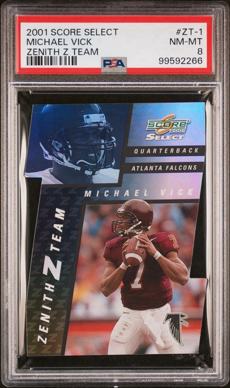 Michael Vick Select Zenith Z Team #ZT1 Zenith Z Team