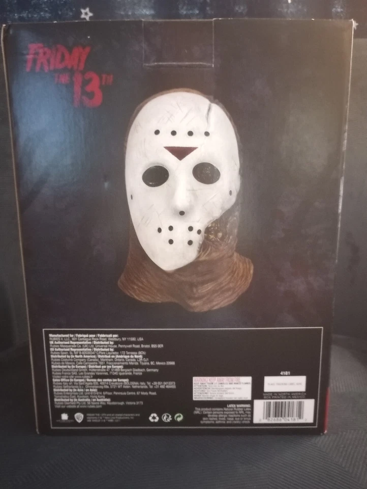 FRIDAY THE 13TH JASON VOORHEES Deluxe Mask + Collector's Box - Image 3 of 4