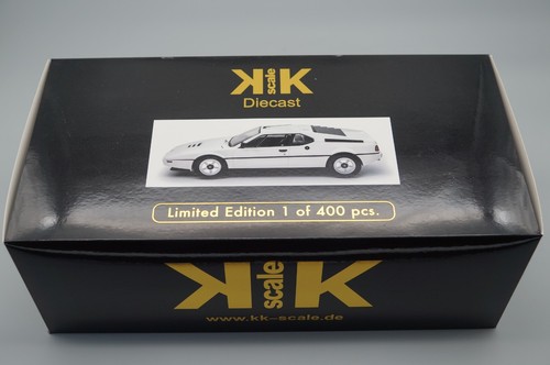 1:12 KK-Scale BMW M1 (E26) 1978 WHITE KKDC120012 - DK618 - Bild 9 von 9