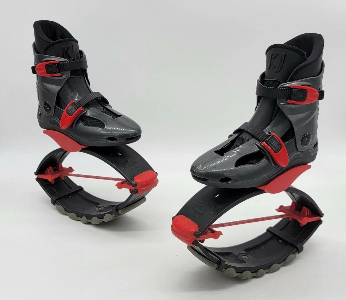 Kangoo Jumps Power Shoes KJ Jumping Shoes Boys 1-3 Size Small Black Red