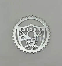 LOWRIDER CUSTOM LASER CUT RAIDERS DESIGN 36T SPROCKET FOR ALL SIZE BIKE.