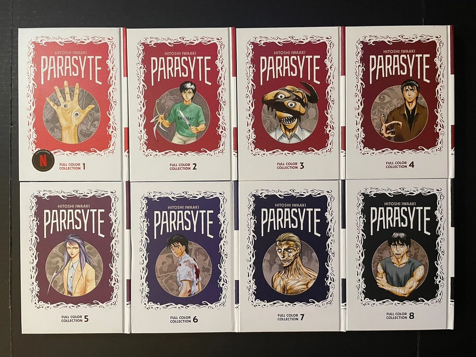 Parasyte Manga Hardcover Full Color Collection Volumes 1-8 New English Authentic - Image 4 of 4