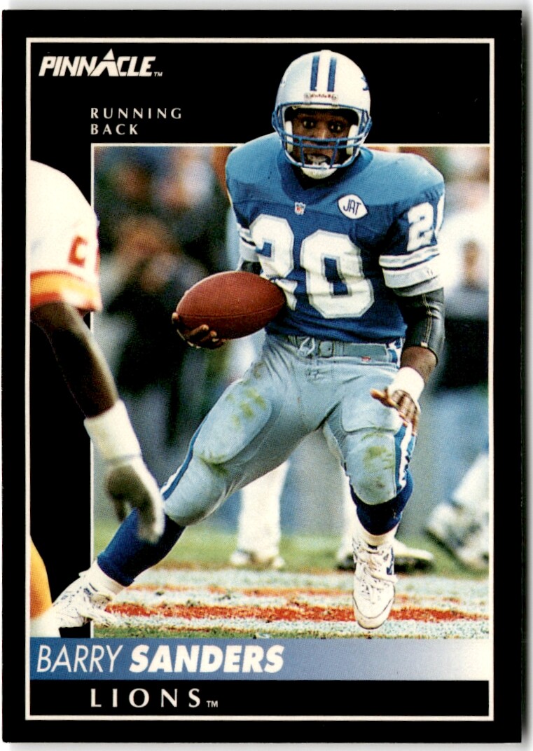1992 Pinnacle #15 Barry Sanders Lions