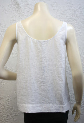 Haut BCBG Max Azria Manches Perlées - Taille S, En Rayon, Blanc, Neuf Avec étiquette (NWT)