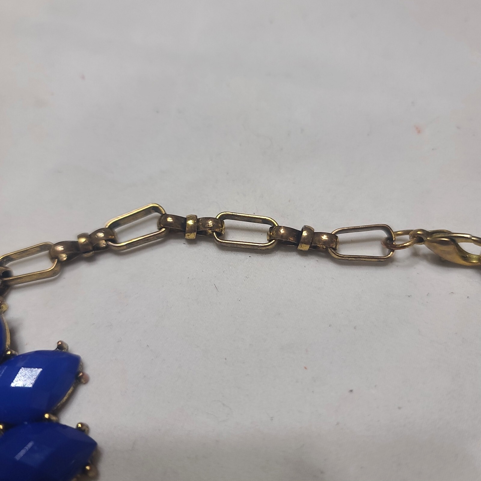 Large Statement Necklace Multi-Gem Costume Piece … - image 8