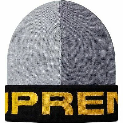 Supreme Split Beanie gris OS F/W 13