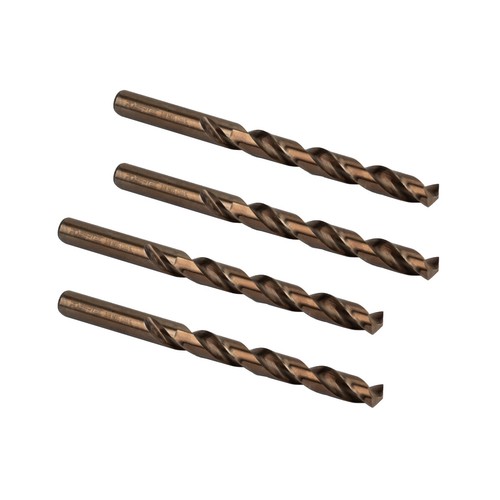 POWERTEC Cobalt Drill Bit 3/8-Inch | 135 Degree Drill Bit Set - 4 Pack (QDB2011) - Picture 2 of 8