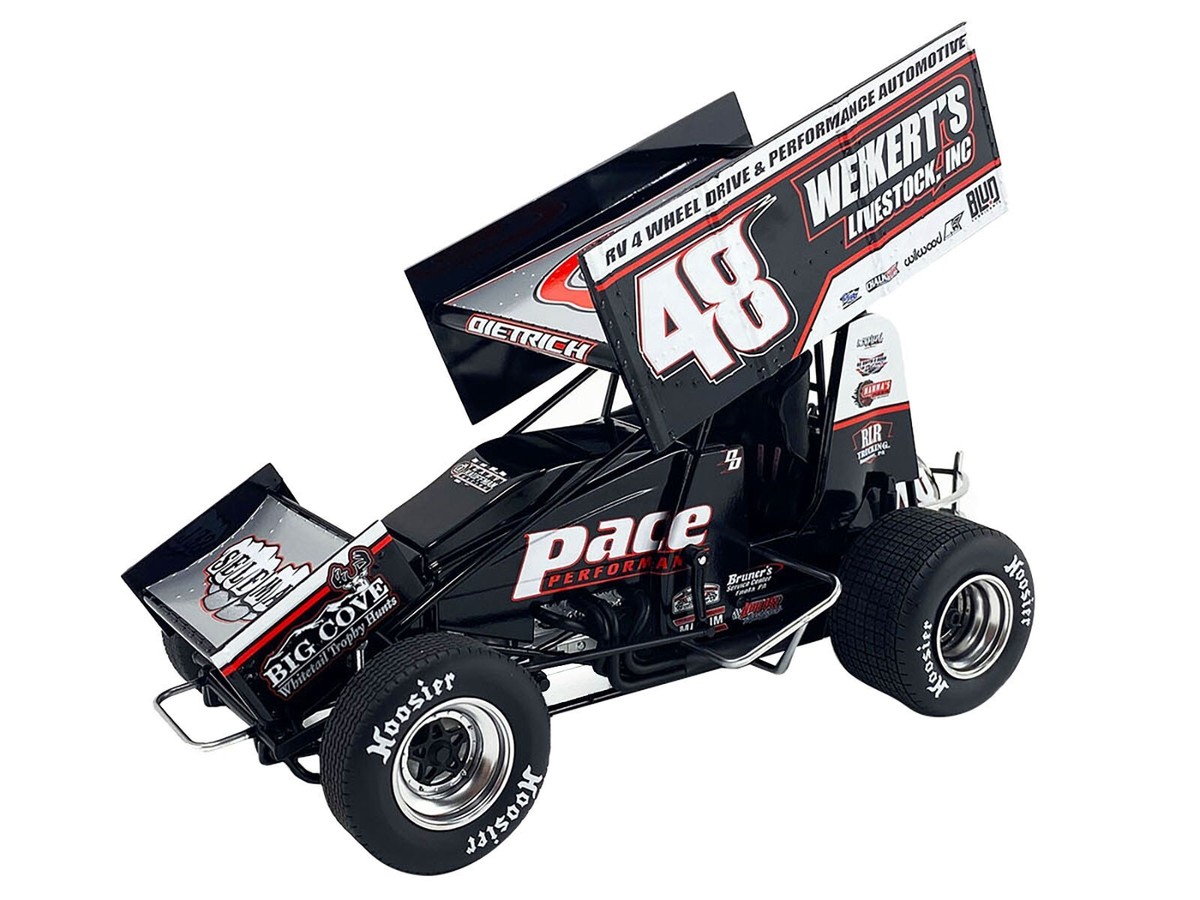 WINGED SPRINT CAR #48 DIETRICH 