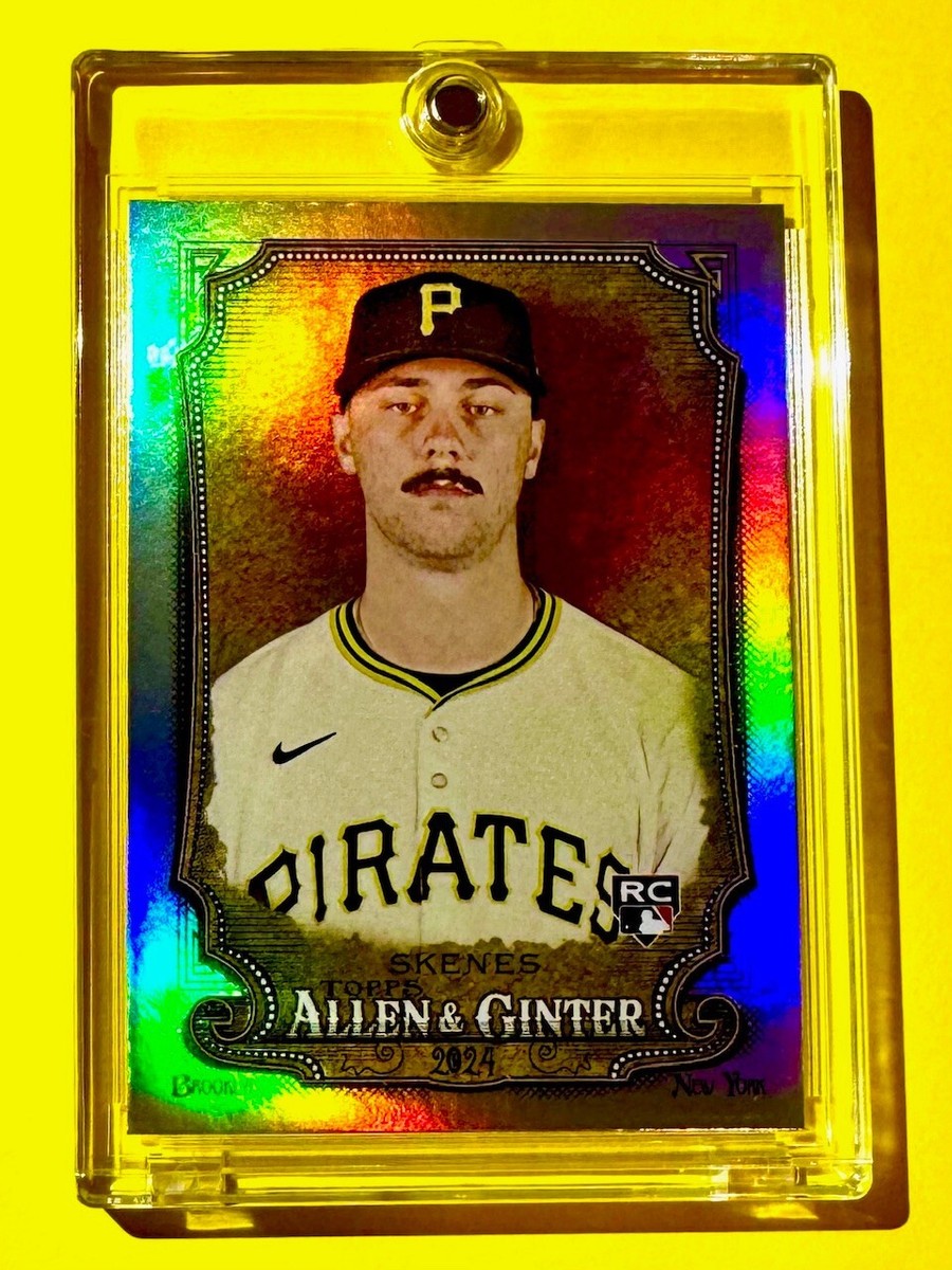 Paul Skenes RARE SILVER REFRACTOR TOPPS ALLEN & GINTER ROOKIE CARD RC -  MINT! | eBay