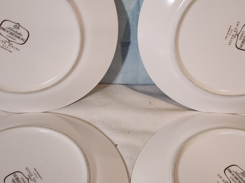 NORITAKE PROGRESSION Up-Sa Daisy Salad Plates, Set of 8 NICE! - Picture 14 of 16
