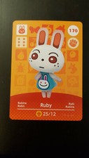 Nintendo Amiibo Card - No.170 Ruby (Animal...