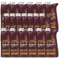 19X1 Liter Mannol Energy Combi LL 5W-30 MotoröL MN7907 API SN Acea C3