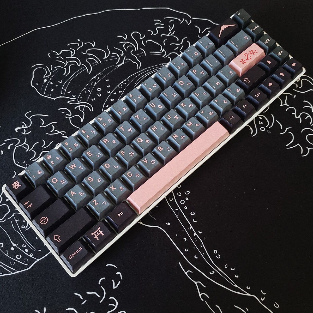 KRYL Night Sakura Keycaps (139 Keys) PBT Cherry MX | eBay