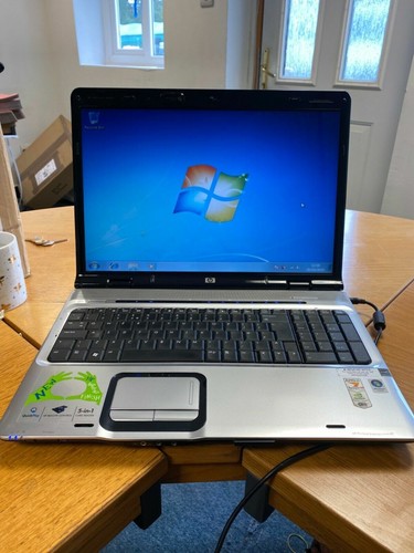 HP DV LAPTOP BIG 17.3 LCD CORE 2 DUO WEBCAM HDMI 4GB RAM 500GB SSD WIN 10 - Picture 3 of 6