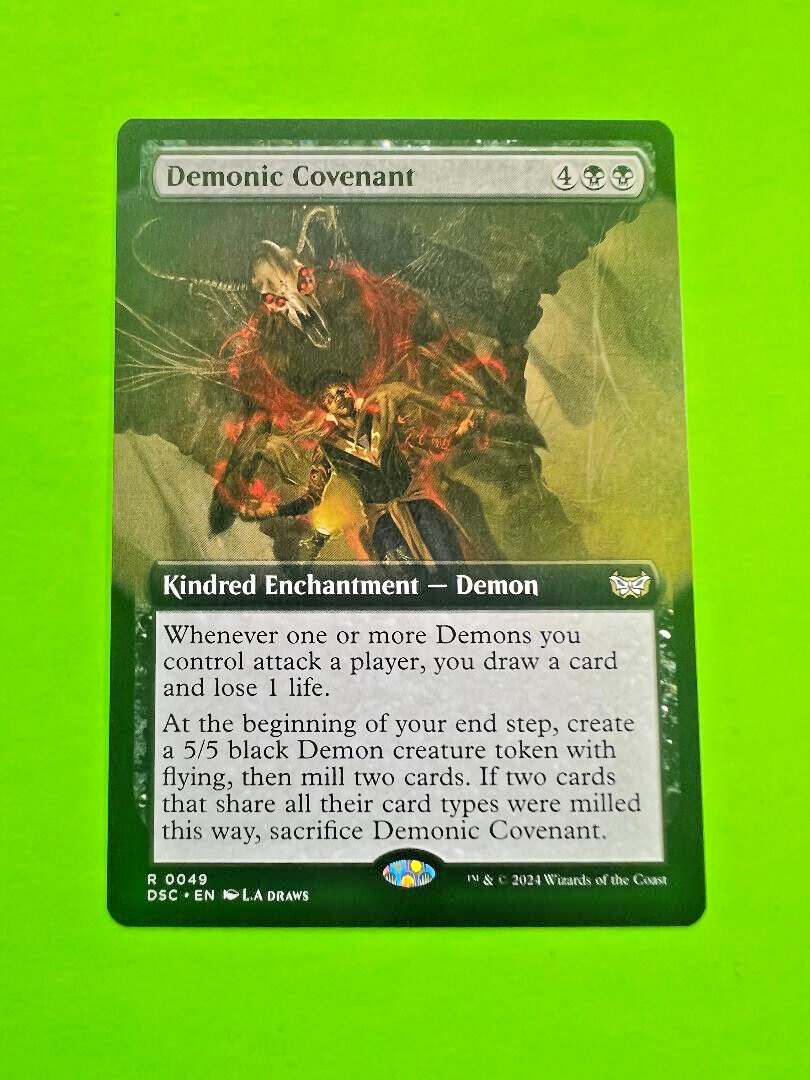 mtg duskmourn demon cards Magic The Gathering - Duskmourn - House of Horror - Miasma Demon main image 1