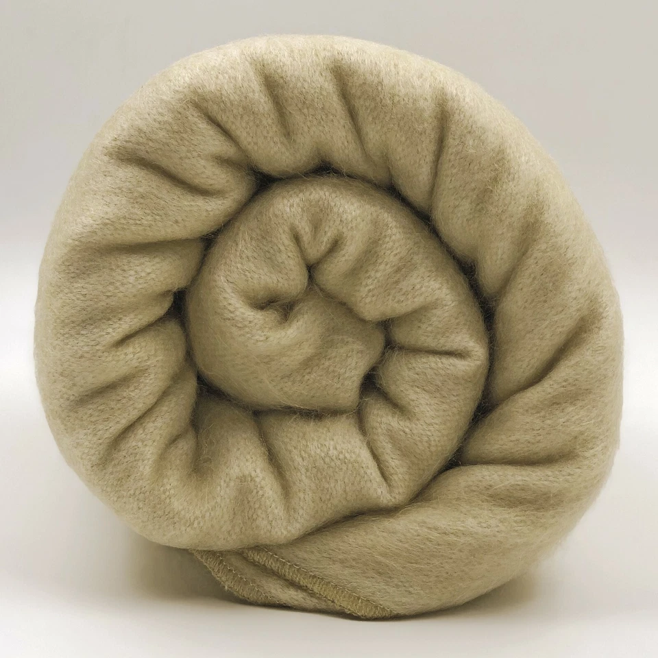 ECUALAMA Soft and Warm ALPACA Wool Blanket sofa couch throw plain full queen bed cover