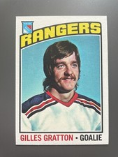 1976-77 Topps Gilles Gratton #28 Rookie RC