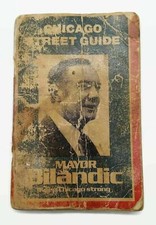 1970s Pocket Size Chicago Street Guide Compli...