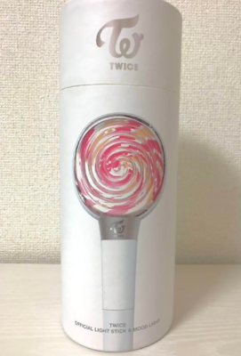 TWICE Official Pen Light CANDY BONG Mood Light LIGHT STICK Pink Live goods  Used