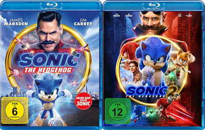 Sonic the Hedgehog 1+2 # 2-BLU-RAY-SET-NEU