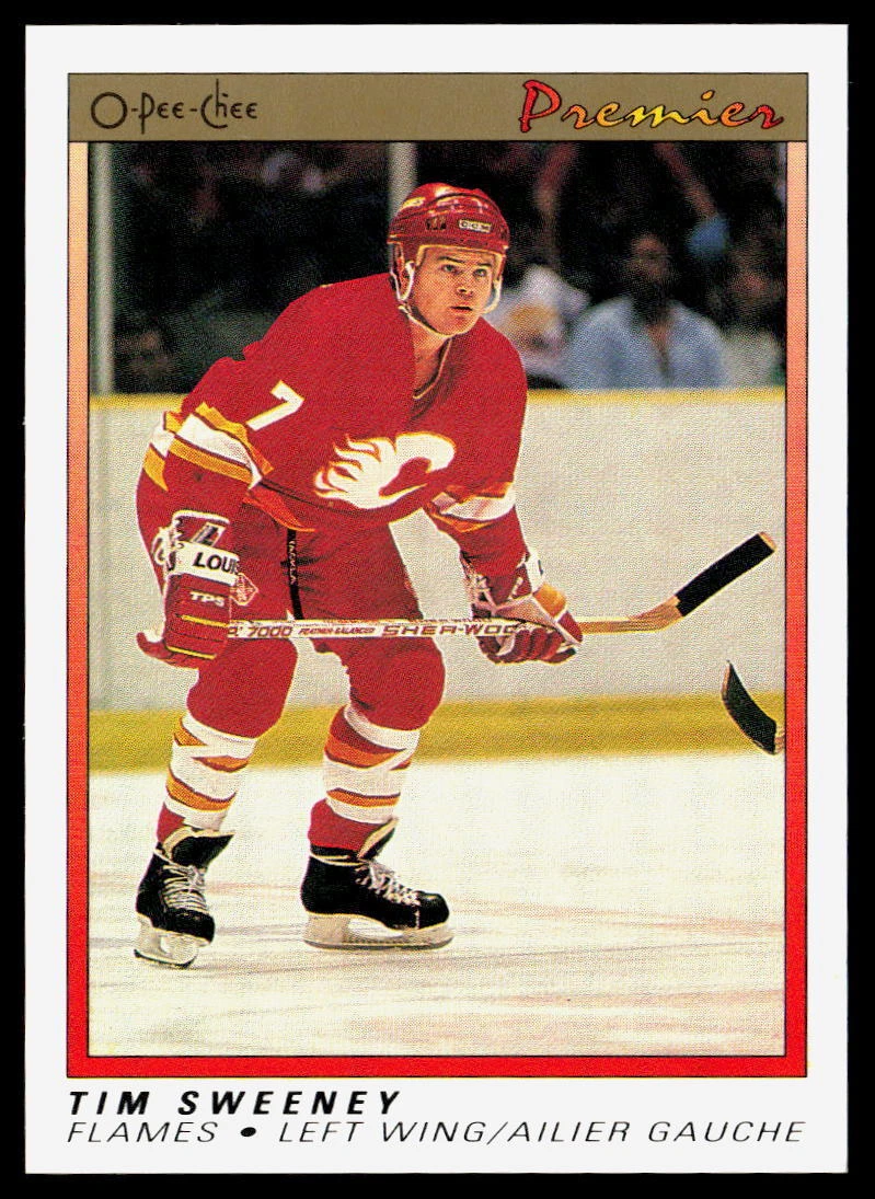 Tim Sweeney 1990-91 O-Pee-Chee Premier #116 NMT