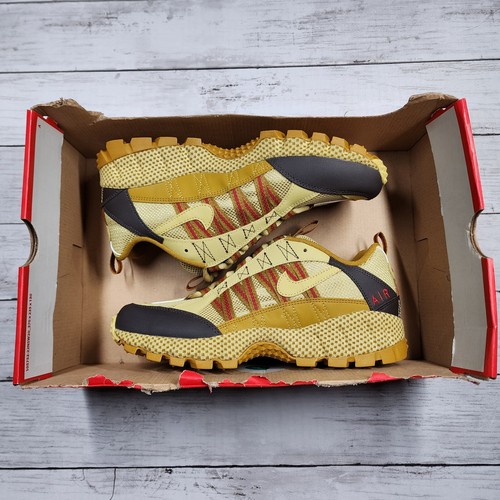 NIKE Air Humara QS Buff Gold Bronzine FJ7098 701 - Sz 9 New/NoLid