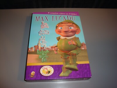 Max Lucado Wemmicks Box Set DVD Lot 4 Videos on 3 Disc Christian Homeschool
