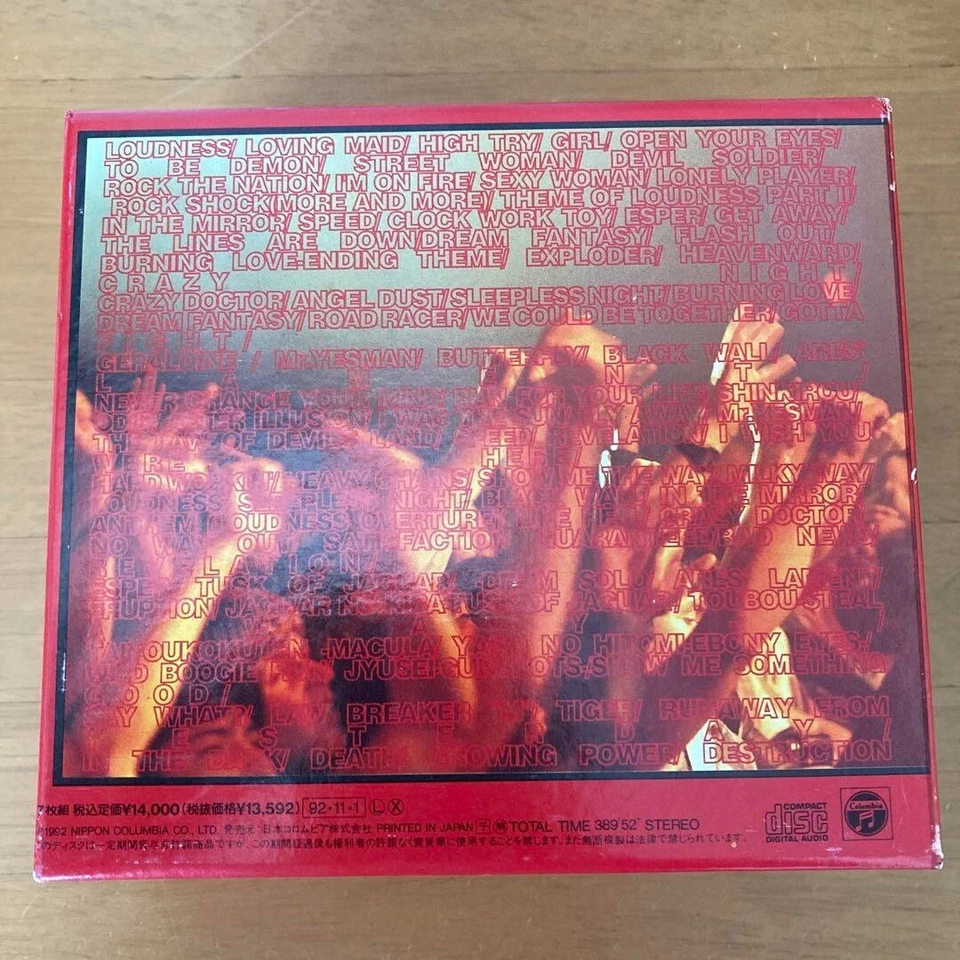 Rare LOUDNESS Box Set I-VII Japan Import 7CD COCA-10301 Complete Collection Used - Image 3 of 4