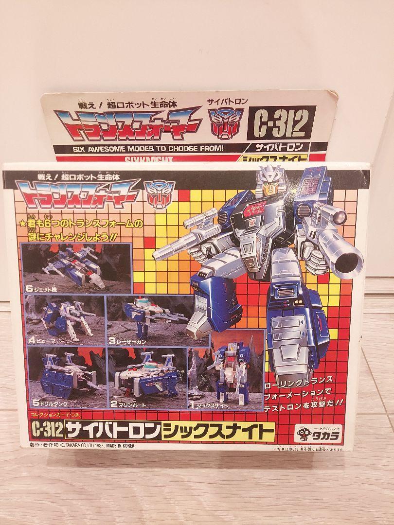 C-312 シックスナイト サイバトロン 当時物 トランスフォーマー 日本版 C-312 シックスナイト サイバトロン 当時物 トランスフォーマー 日本版