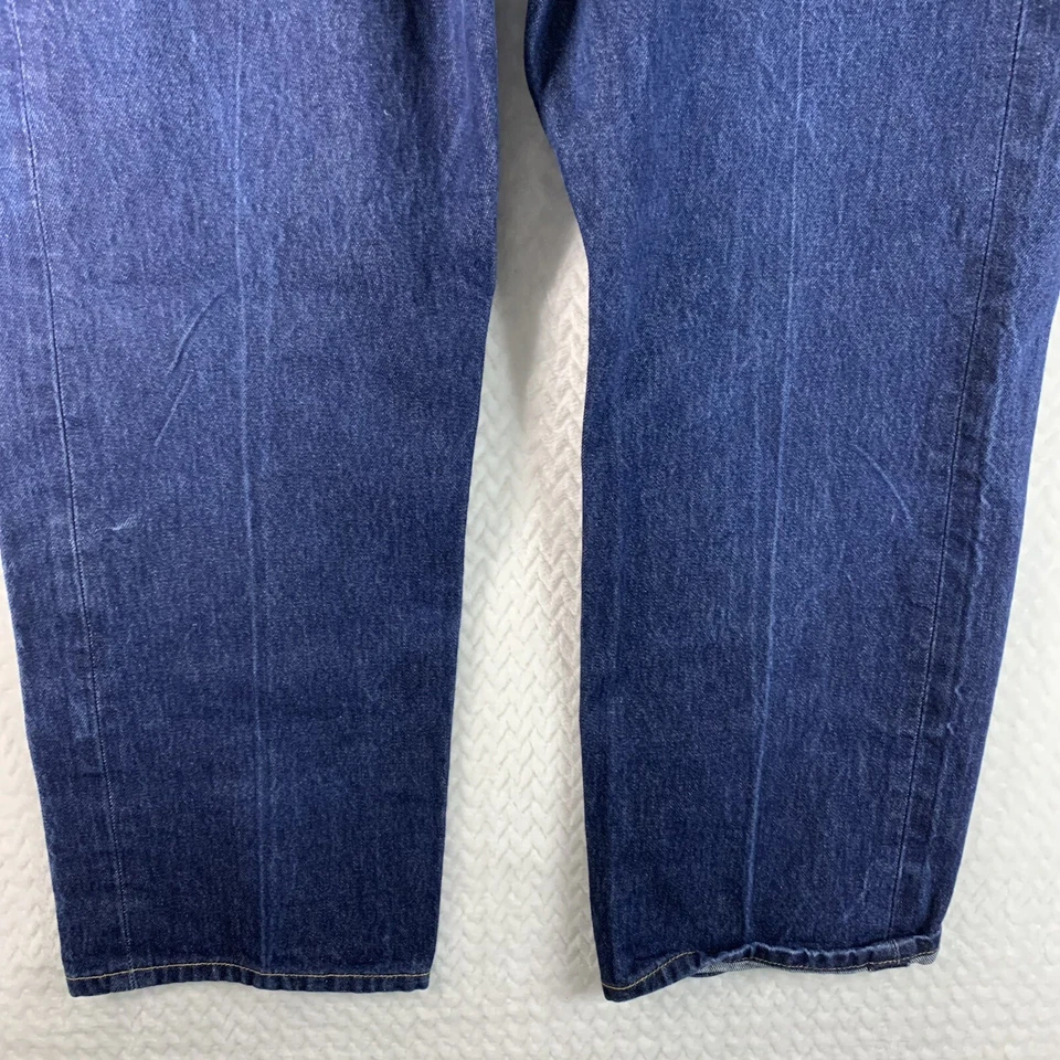 Pantalones de mezclilla vintage Y2K Levis 501XX para hombre talla 40/30 botón mosca pierna recta lengüeta roja Foto 3 de 4