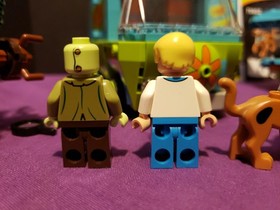 Lego Scooby Doo Lot 75902 Minifigures Mystery Machine 75901 Mystery Plane Fred