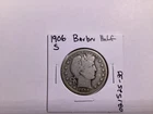 1906 S Barber 90% Silver Half-Dollar from San Francisco Mint 021525 30ti
