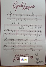 Cyndi Lauper Autograph Girls Just Want to Have Fun Sheet Music Rock & Pop Cyndi Lauper Autograph Girls Just Want to Have Fun Sheet Music Rock & Pop