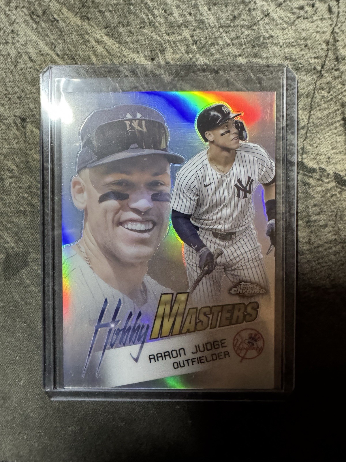 2025 Topps Chrome #HM-4 Aaron Judge Hobby Masters New York Yankees