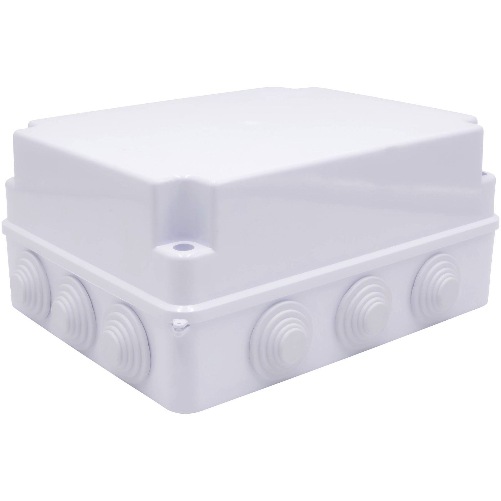 TruComponents 255x200x120 Junction Box ABS plastic White