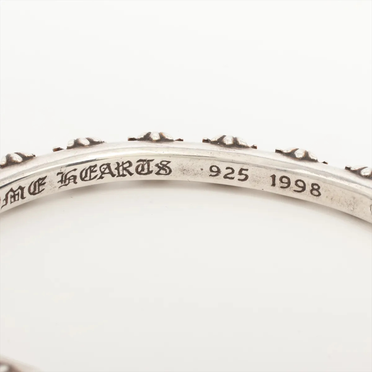 Chrome Hearts Cross band Bangle 925 32.1g thumbnail 4