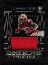 2022 Panini Obsidian Rookie Eruption 38/100 Tyrion Davis-Price #RE-TDP 0jd0