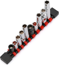 10PCS 1/4"  3/8" Drive 10Mm 6 Point Single Size Socket Set, 10Mm Socket Set, Ma