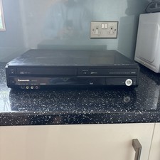 Panasonic DMR-EZ49V Black DVD & VHS Recorder Combo-Freeview -Black UNTESTED