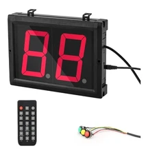 LED lap Counter Up/Down digital Counter with Buttons and Remote 3inch High