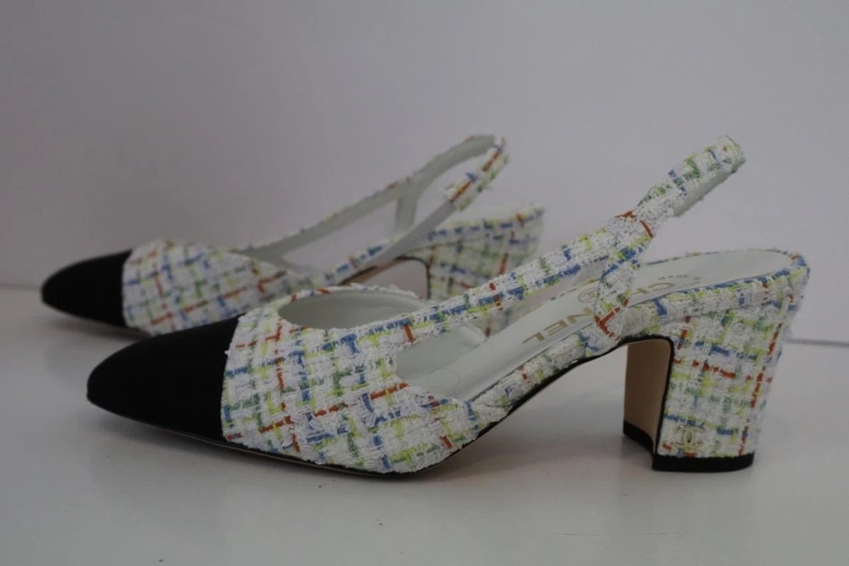 CHANEL Tweed Heels for Women for sale - eBay