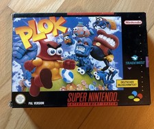OVP PLOK - Super Nintendo - nur Verpackung - Ohne Spiel - SNES - Top Zustand