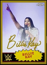 Topps WWE Slam 25 Billie Kay Topps Chrome 20 Throwbacks Gold Signatures Iconic