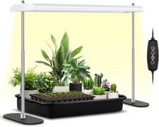 Advanced LED Grow Light Stand with Timer  Dimming for Indoor Plants