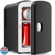 Electactic Compact Refrigerator, Portable Mini Fridge, Skin Care 4L Capacity/