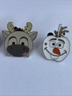 Disney Pin Lot Frozen Anna Emoji Laugh Smiles Anxious Sven Tsum HM Olaf #A65 — photo 6