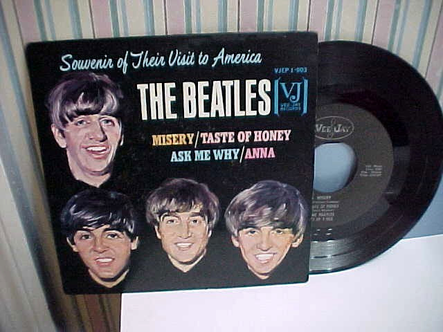 THE BEATLES - SOUVENIR OF THEIR VISIT TO AMERICA - VG+ VINYL & COVER/GREAT AUDIO