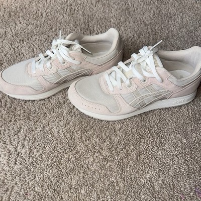 ASICS Classic Lyte Women Size 9 Casual Shoes Pink Oatmeal Athletic Shoe