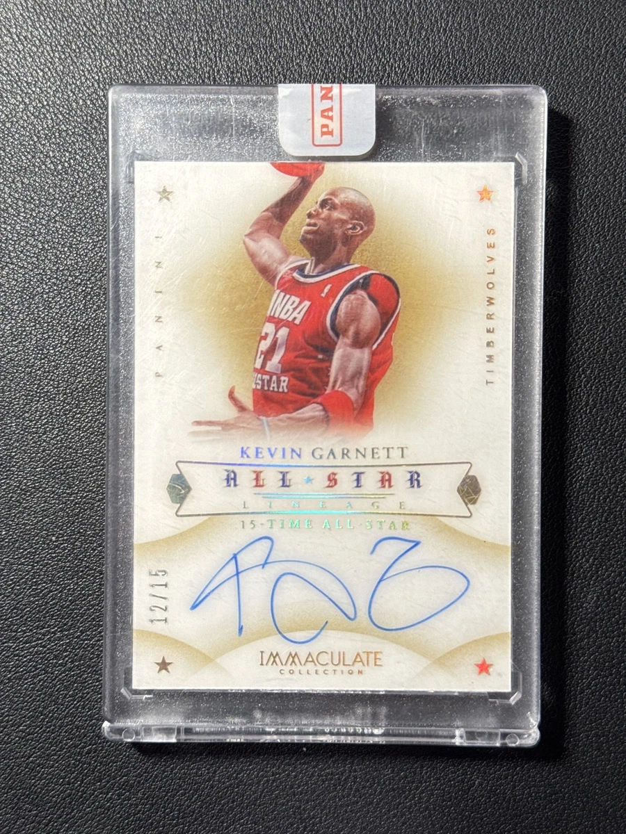 Kevin Garnett Basketball Autographed Sports Trading Cards for sale