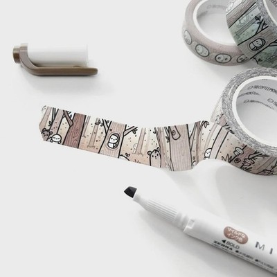 Whimsical Woods 2.0 - 18 mm Washi Tape - thecoffeemonsterzco